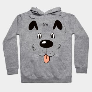 Hunde Kopf/Gesicht Shirt Hoodie